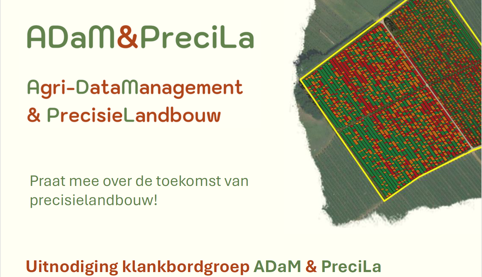 Uitnodiging klankbordgroep ADaM & PreciLa 9/01/2025